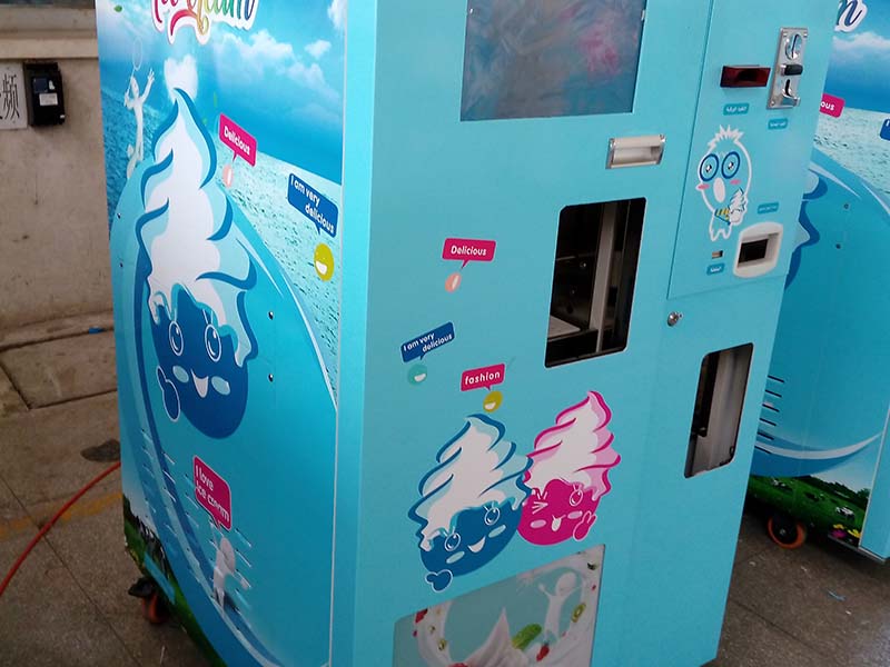 HM931 Semi-automatic vending ice cream machine